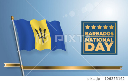 Barbados National Day, celebration template banner Barbados National Day, celebration template banner 106253162