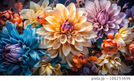 Dahlia ダリア 106253696