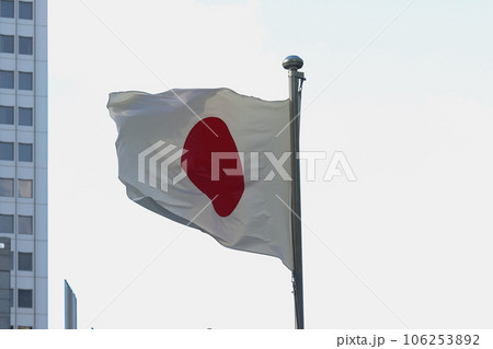 日本国、国旗 106253892
