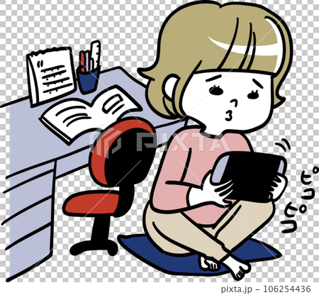 勉強しないでゲームばかりしちゃう 勉強しないでゲームばかりしちゃう 106254436