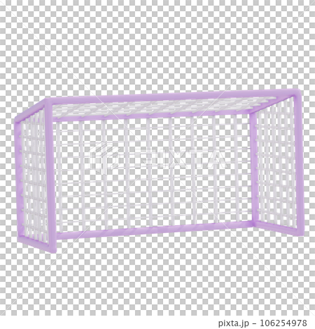 3d Sports goal illustration 106254978