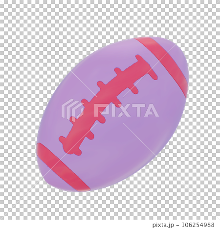 3d Sports rugby illustration 106254988