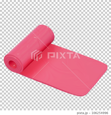 3d Sports yoga illustration 106254996