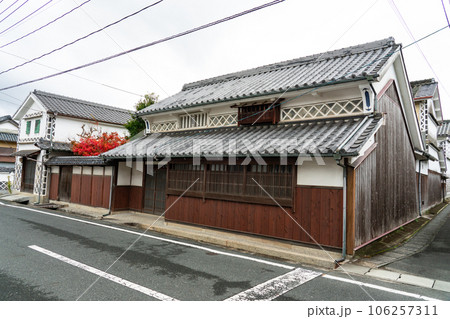 晩秋の足守の街並み5 岡山県岡山市北区足守 晩秋の足守の街並み5 岡山県岡山市北区足守 106257311