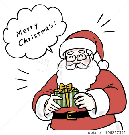 サンタクロース, クリスマス, プレゼント, サンタ, メリークリスマス, クリスマスツリー,  106257595