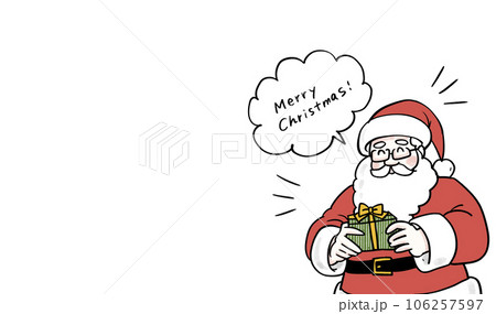 サンタクロース, クリスマス, プレゼント, サンタ, メリークリスマス, クリスマスツリー, サンタクロース, クリスマス, プレゼント, サンタ, メリークリスマス, クリスマスツリー, 106257597