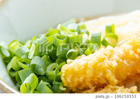 海老天ぶっかけうどん(冷)のアップ。 106258555