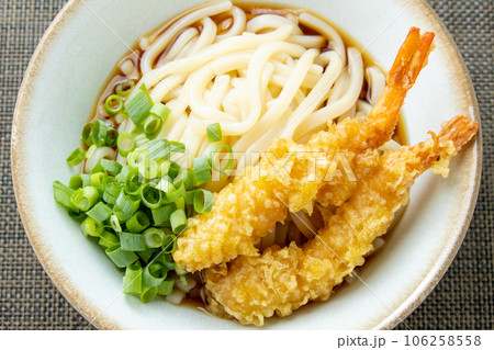 海老天ぶっかけうどん(冷)。 106258558