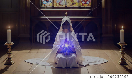 謎の新興宗教のイメージ_ワイド 106259192