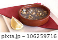 dish of shelled clams typical of Spain 106259716