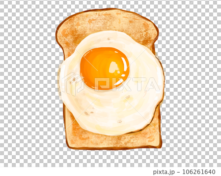 PNG Fried egg food white