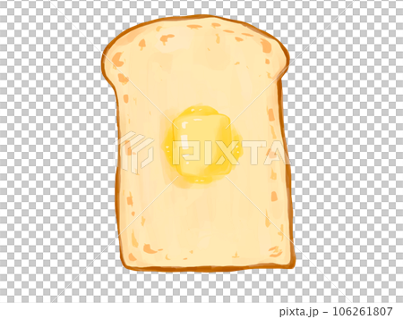 Toast, white bread, Yamagata, mountain food, butter, margarine, bread, breakfast, breakfast, morning, freshly baked bakery 106261807