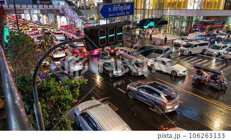 バンコクの交通渋滞 106263133