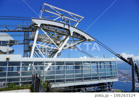 函館山の頂上から（函館山ロープウェイ山頂駅） 106263524