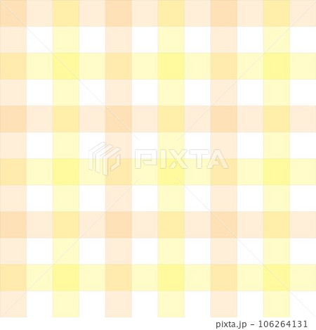Yellow and Orange Color Plaid pattern 106264131