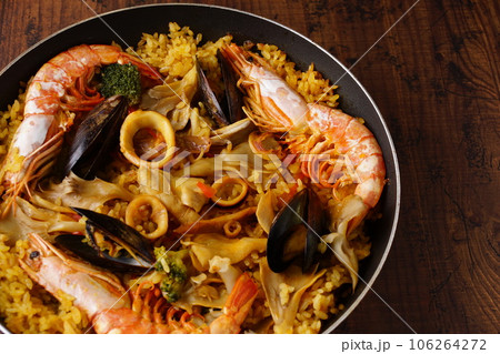 パエリアスペイン料理 106264272