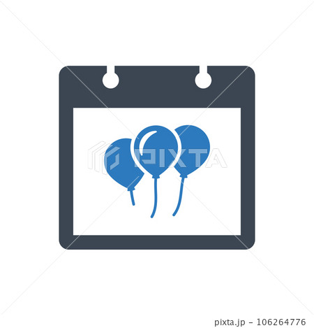 Party schedule icon Party schedule icon 106264776