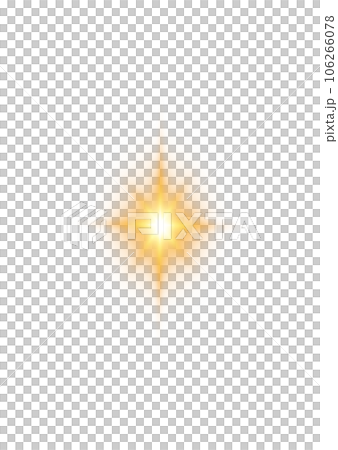 Golden star and sparks isolated on transparent background. Flares and sunbursts. Glowing light effects. PNG. Golden star and sparks isolated on transparent background. Flares and sunbursts. Glowing light effects. PNG. 106266078