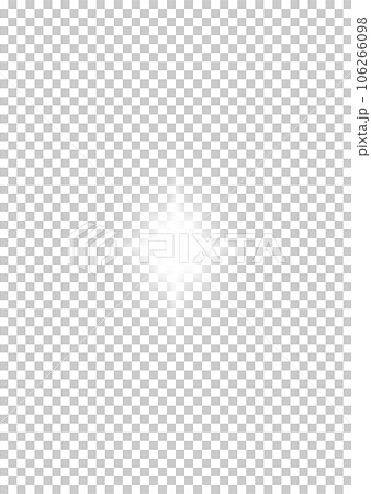 White star and sparks isolated on transparent background. Flares and sunbursts. Glowing light effects. PNG. 106266098