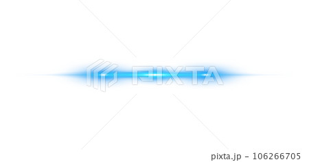 Blue horizontal lens flares. Laser beams, horizontal light rays. Beautiful light flares. Glowing streaks on transparent background. PNG. Blue horizontal lens flares. Laser beams, horizontal light rays. Beautiful light flares. Glowing streaks on transparent background. PNG. 106266705