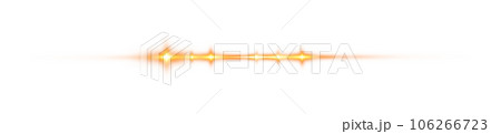 Yellow horizontal lens flares. Laser beams, horizontal light rays. Beautiful light flares. Glowing streaks on transparent background. PNG. Yellow horizontal lens flares. Laser beams, horizontal light rays. Beautiful light flares. Glowing streaks on transparent background. PNG. 106266723