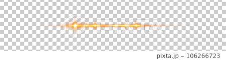 Yellow horizontal lens flares. Laser beams, horizontal light rays. Beautiful light flares. Glowing streaks on transparent background. PNG. Yellow horizontal lens flares. Laser beams, horizontal light rays. Beautiful light flares. Glowing streaks on transparent background. PNG. 106266723
