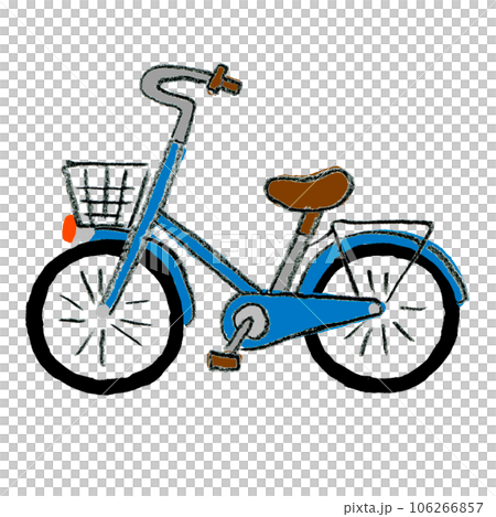 簡單複古手繪自行車 106266857