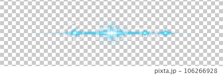 Blue horizontal lens flares. Laser beams, horizontal light rays. Beautiful light flares. Glowing streaks on transparent background. PNG. Blue horizontal lens flares. Laser beams, horizontal light rays. Beautiful light flares. Glowing streaks on transparent background. PNG. 106266928