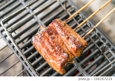 【オートキャンプ場でソロキャンプ 熾火でウナギのかば焼きを焼く】 【オートキャンプ場でソロキャンプ 熾火でウナギのかば焼きを焼く】 106267219