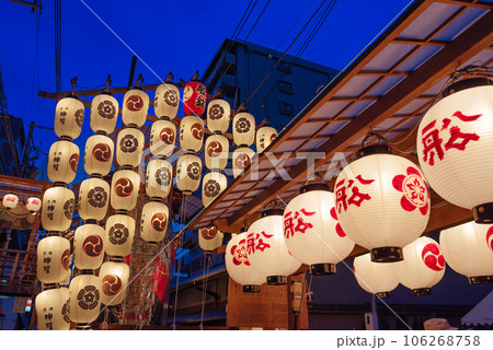 祇園祭 前祭 宵山の船鉾 祇園祭 前祭 宵山の船鉾 106268758