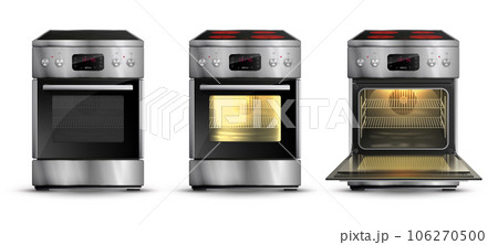 Realistic Gas Stoves Set 106270500