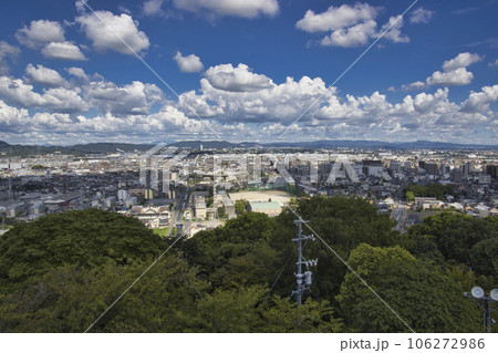 史跡小牧山　小牧山城址　小牧山歴史観からの眺め（東側）　愛知県小牧市 106272986