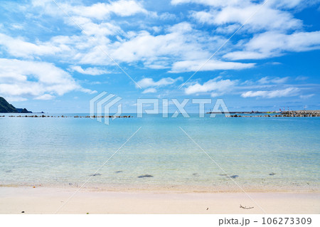 【古浦海水浴場】 島根県松江市鹿島町古浦 106273309