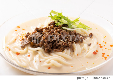 冷やし豆乳坦々うどん 106273637