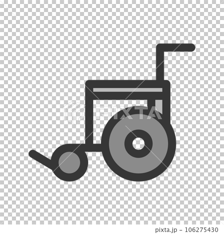 Medical-related color single item icon Wheelchair Medical-related color single item icon Wheelchair 106275430