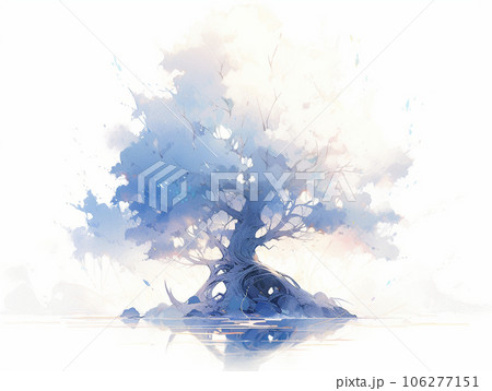 幻想的な木のイラスト素材 [106277151] - PIXTA