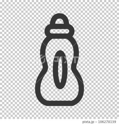 日用品線描單項圖標洗滌劑 日用品線描單項圖標洗滌劑 106278139