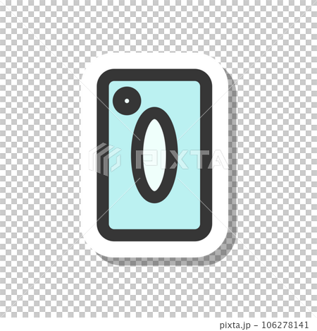 Sticker style daily necessities single item icon soap 106278141