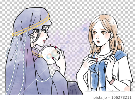 諮詢算命先生的女人 106278211