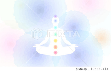 チャクラのイメージのイラスト 106279413
