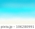 背景素材　沖縄の海のイメージ　白い砂浜 106280991