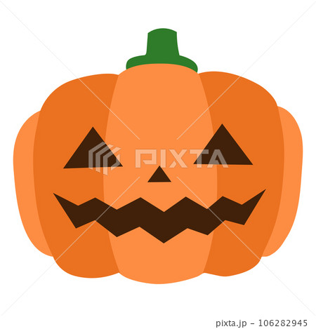 ハロウィンのかぼちゃのベクターイラスト 106282945