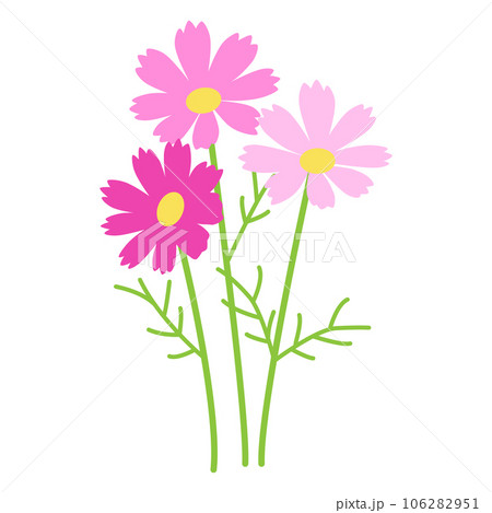 コスモスのベクターイラスト 106282951