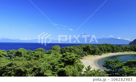 戸田から望む駿河湾と富士山 106282983
