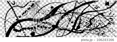 Eel advertising background handwritten brush illustration 106283166