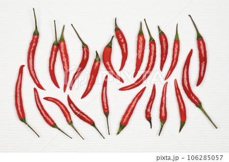 Hot and spicy Thai Chili Peppers Hot and spicy Thai Chili Peppers 106285057