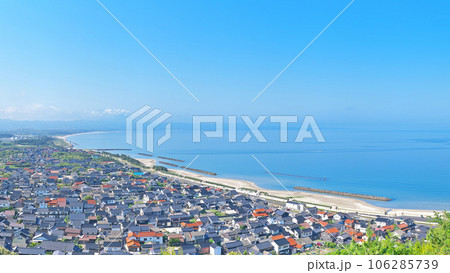 【奉納山展望台より出雲市内を一望】 (高解像度版) 島根県出雲市大社町杵築北 106285739