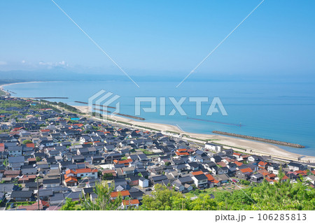 【奉納山展望台より出雲市内を一望】 島根県出雲市大社町杵築北 106285813