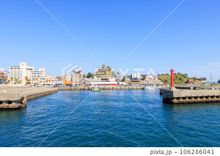 日間賀島西港　愛知県南知多町 106286041