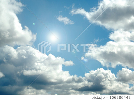 Cloudy sky background Cloudy sky background 106286445